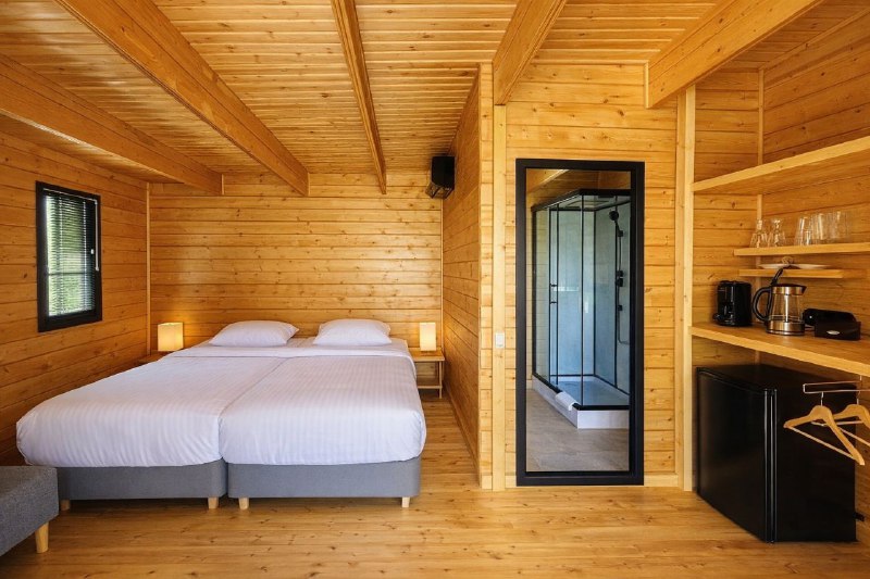 ФЬЮЖН ТРИ ДОМИКА С ЛАУНЖ-ЗОНОЙ фото 4