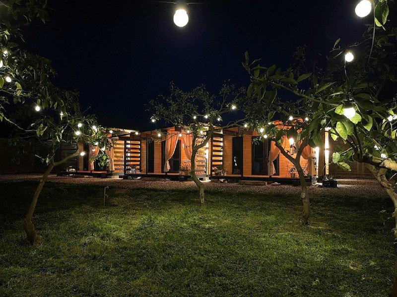 ФЬЮЖН ТРИ ДОМИКА С ЛАУНЖ-ЗОНОЙ фото 9