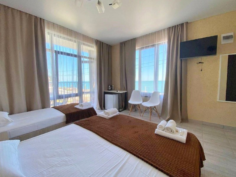 ПЕГАС ОТЕЛЬ НА ПЕРВОЙ ЛИНИИ, ВИД НА МОРЕ фото 2