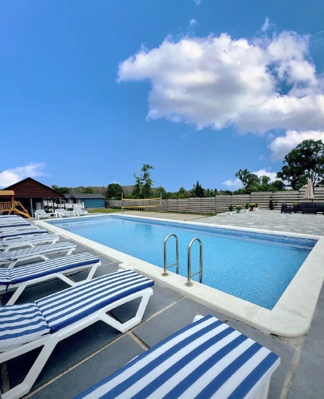 САН ПИНО ДОМИКИ ДЕРЕВЯННЫЕ С БАССЕЙНОМ фото 1