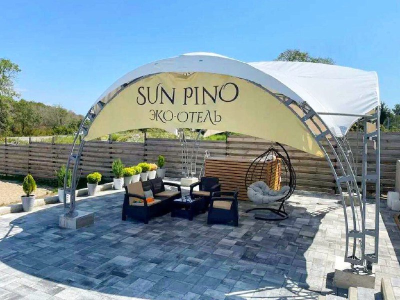 САН ПИНО ДОМИКИ ДЕРЕВЯННЫЕ С БАССЕЙНОМ фото 9